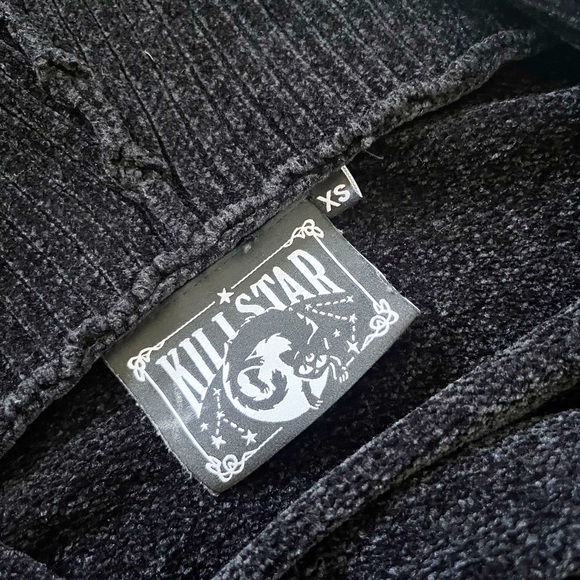 Kill Star Chenille Cardigan Sweater - Picture 6 of 9